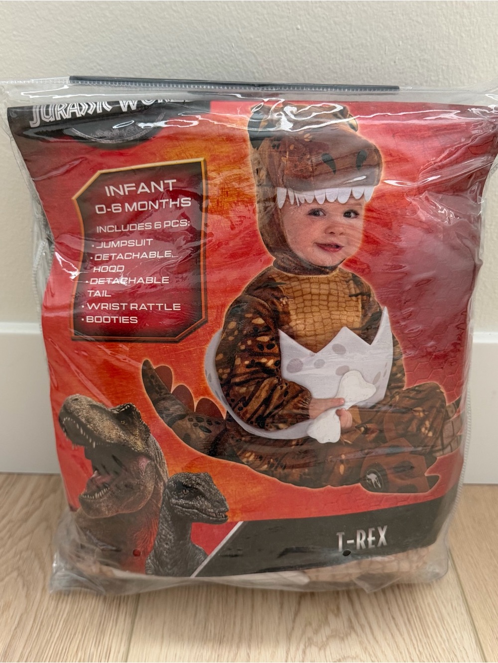 Jurassic World Infant (0-6mo) T-Rex Dinosaur Costume
